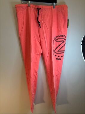 Zumba Skinny Sweatpants Coral XXL - Women’s -